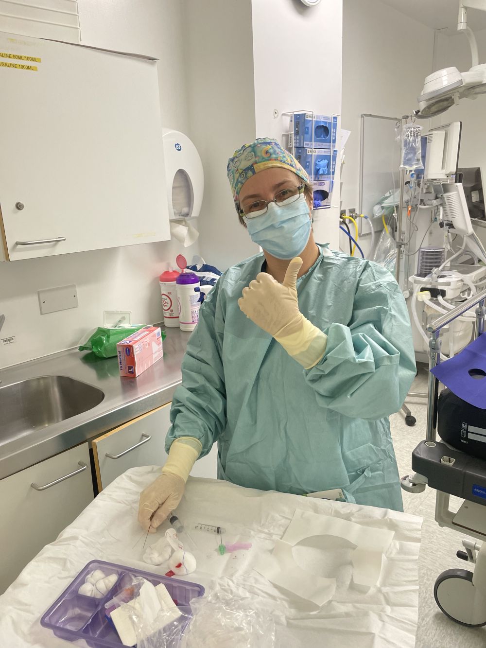 Dr Chiara M. Pieretti, Consultant Anaesthetist